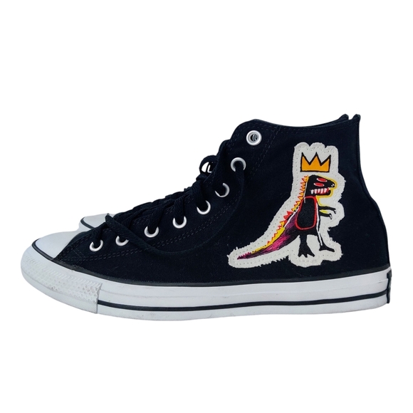 CONVERSE Jean-Michel Basquiat Sneakers M-10 W-12 Pez Dispenser Dinosaur Unisex - Picture 1 of 13